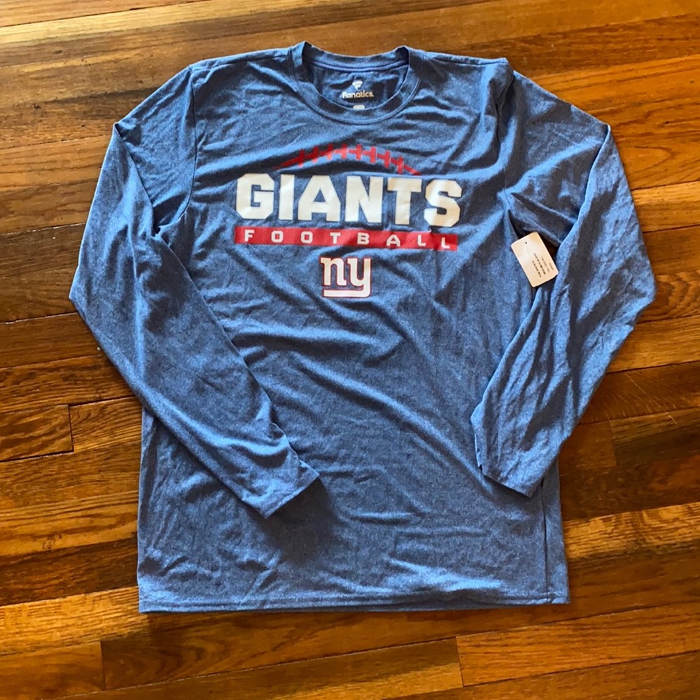 NY Giants long sleeve tee shirt